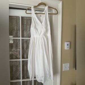 Old Navy white cotton dress.  Size 6